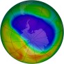 Antarctic Ozone 2005-10-07